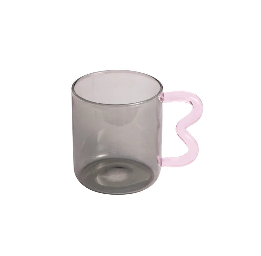 Colored Glass Art Mug