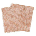 REDECKER 2-Ply Woven Copper Scrubbing Cloth - Durable and Non-Abrasive Scrubber Copper Cloth - Machine Washable Copper Pads - Copper Scouring Pads - Copper Cleaning Scrubs - Set of 2