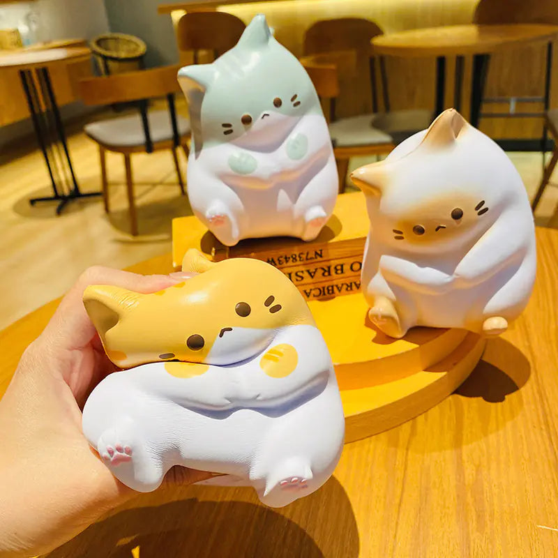 Coco Cat Stress Relief Toy - Cute Desktop Gift