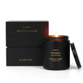 olorvela Scented Candles for Men Candles for Home Scented Candles Gifts for Women and Men 8oz 50hr Burn Time All Natural Soy Candle Refreshing Woods & Leather Scented