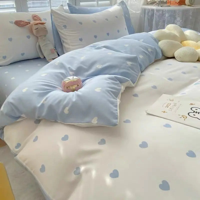 Dormitory Single Student Bedding Set - 3 Pieces