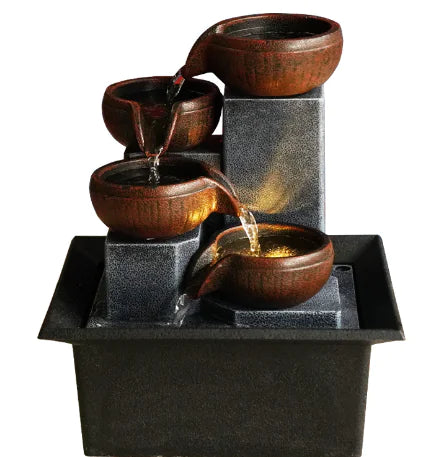 Home Decor Desktop Fountain for Office Feng Shui