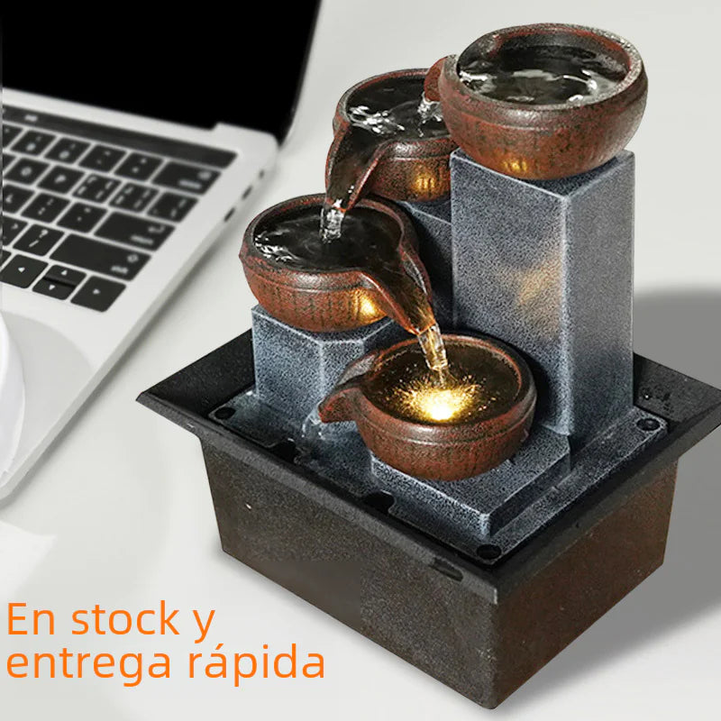Home Decor Desktop Fountain for Office Feng Shui
