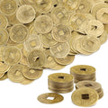 Chinese Coins 200Pcs Feng Shui Coins Chinese Lunar New Year Coins for Decor Chinese Coins for Good Luck I-Ching Coins Good Fortune Wealth Coins Ancient Coins Chinese Dynasty Time Coin 0.8 Inch