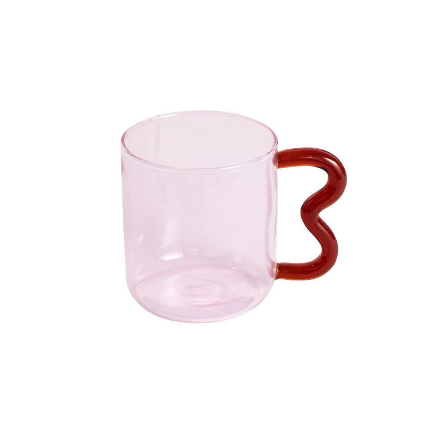 Colored Glass Art Mug
