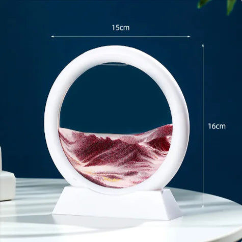 Round Quicksand Motion Art Decor