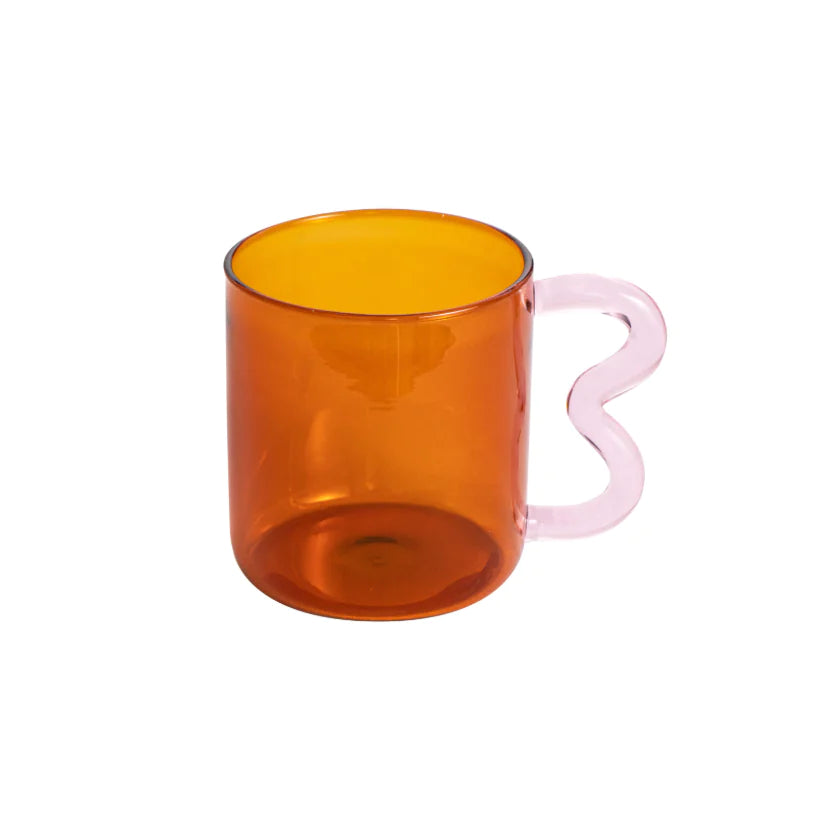 Colored Glass Art Mug