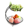 Metal Fruit Bowl - Creative Iron Art Design for Home
